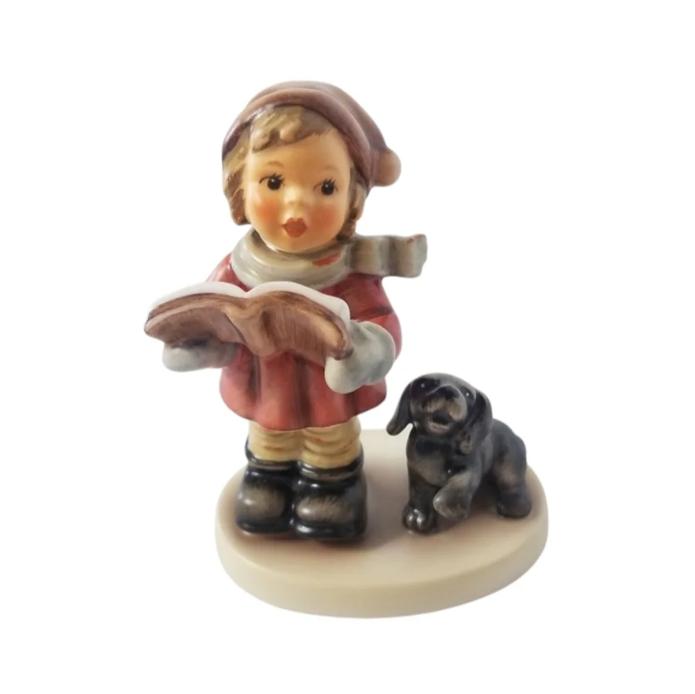 GOEBEL Hummel Wintertime Duet 2134 Figurine Signed Exclusive Edition Circa 2000